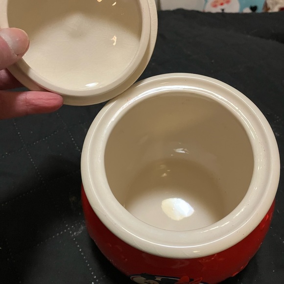 Vintage Disney Mickey and Minnie Mouse Ceramic Cookie Jar - Picture 6 of 8